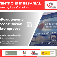 Charla Informativa: Alta de autónomo y constitución de empresas